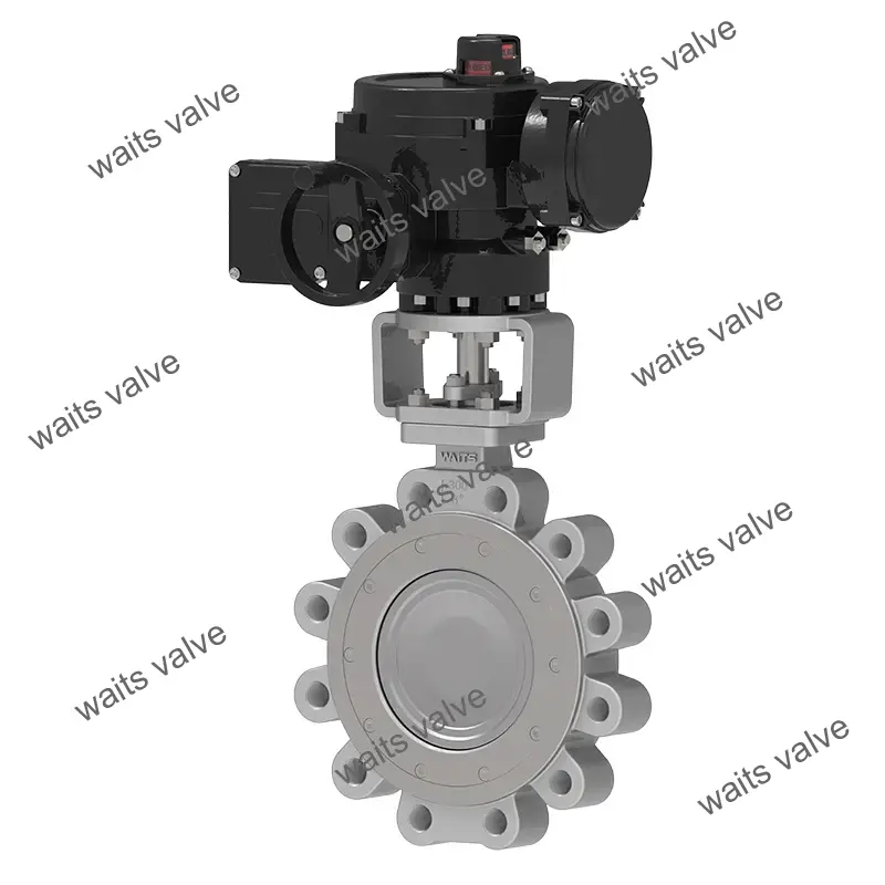 Electric BW Metal Seated Butterfly Valve