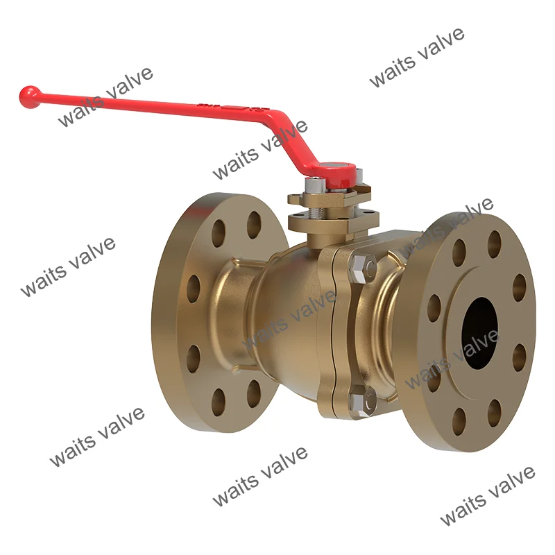 Bronze Lever Floating Ball Valve